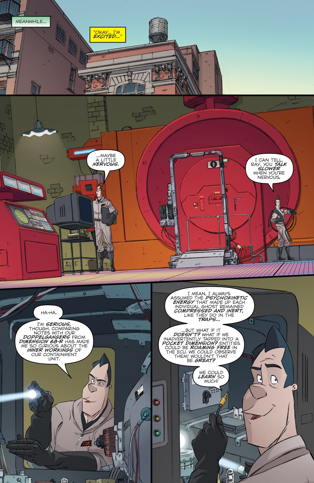 Read online Ghostbusters: Crossing Over comic -  Issue #1 - 8