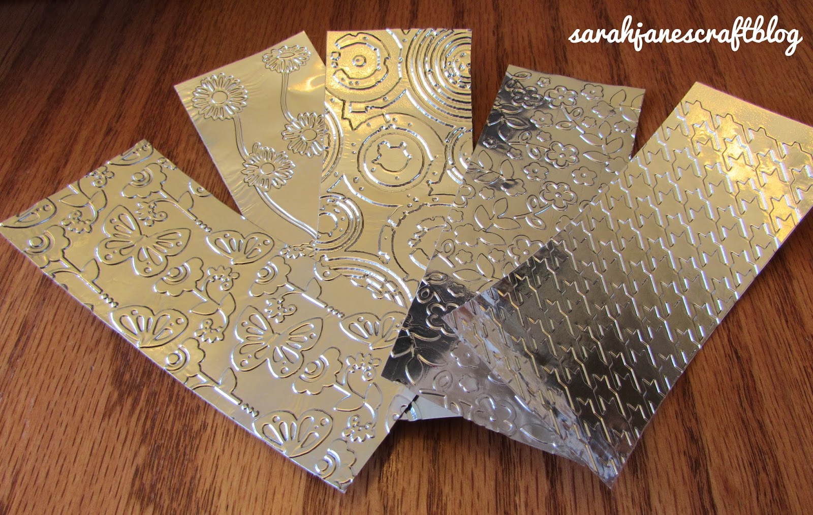 Sarah Jane's Craft Blog Embossing Foil Tape