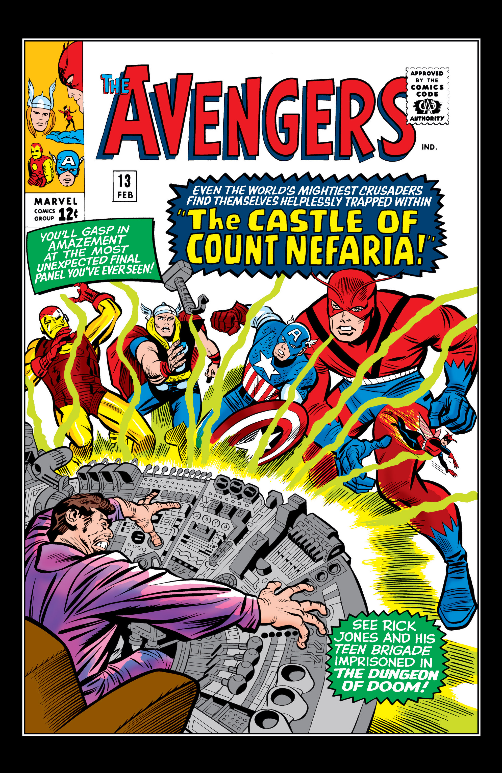 Read online Marvel Masterworks: The Avengers comic -  Issue # TPB 2 (Part 1) - 50
