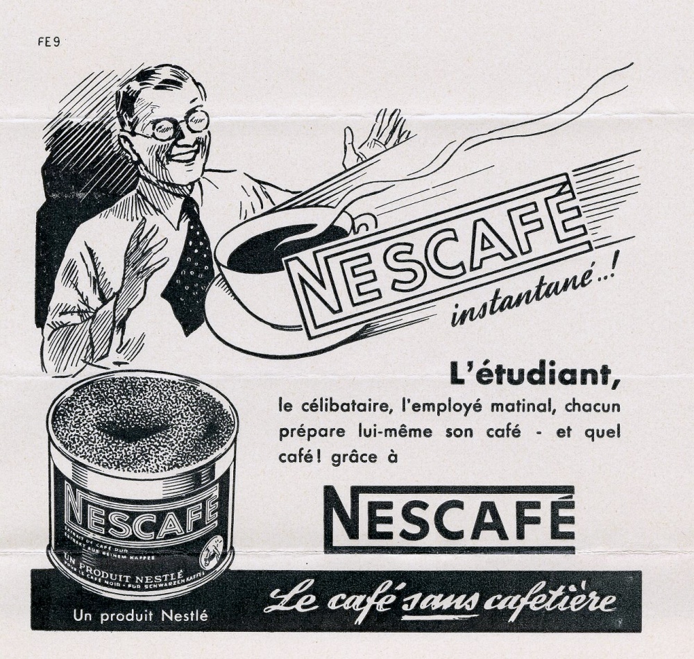 Retromobe retro mobile phones and other gadgets Nescafé (1938)