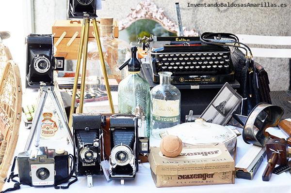 Decoración vintage camaras de fotos