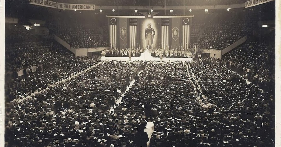 Fascism in the USA: Pictures of American Nazi Organization Rally at