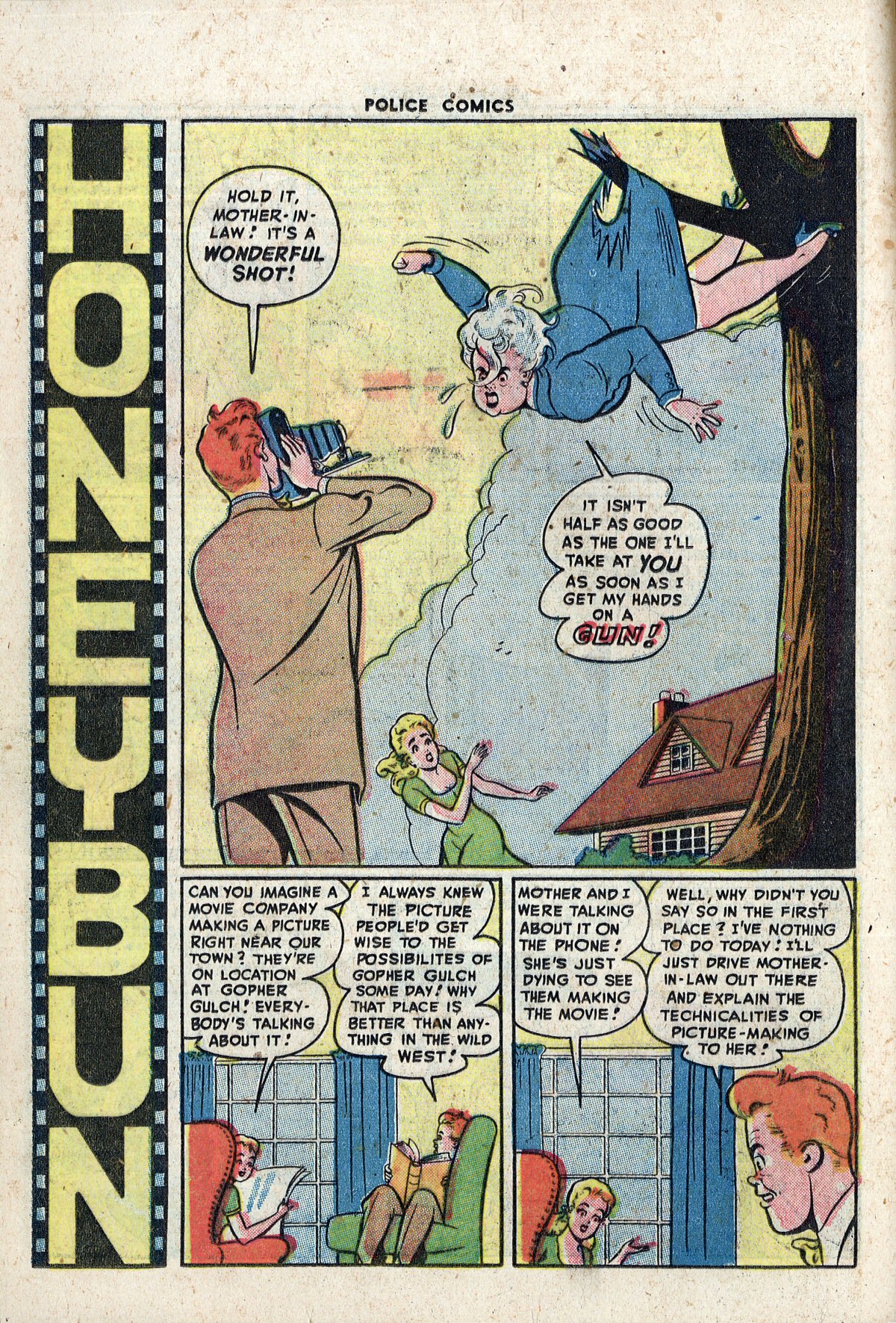 Read online Police Comics comic -  Issue #70 - 18