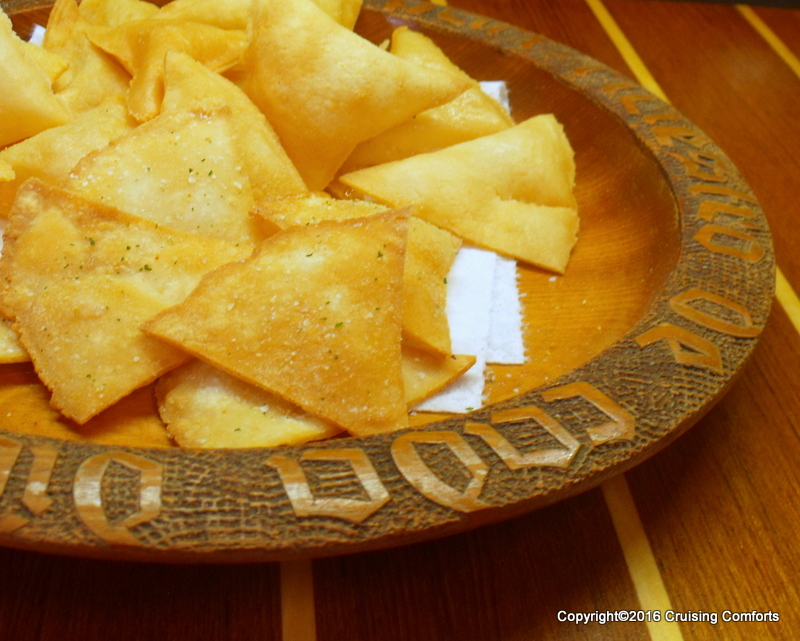 Cruising Comforts Gluten Free Rice Flour Tortilla Chips