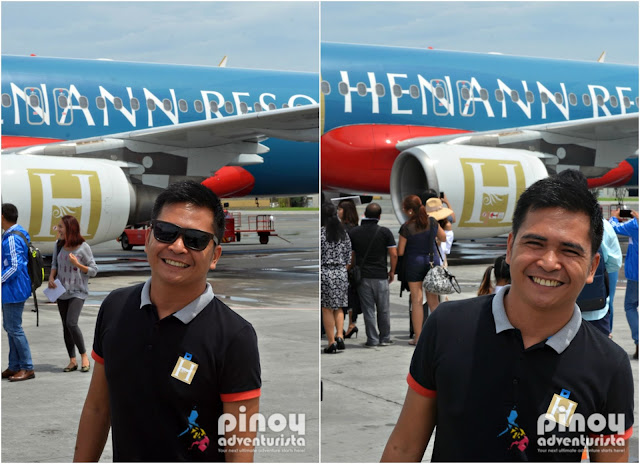 Henann Group of Resorts Special Air Asia Philippines Livery Aircraft
