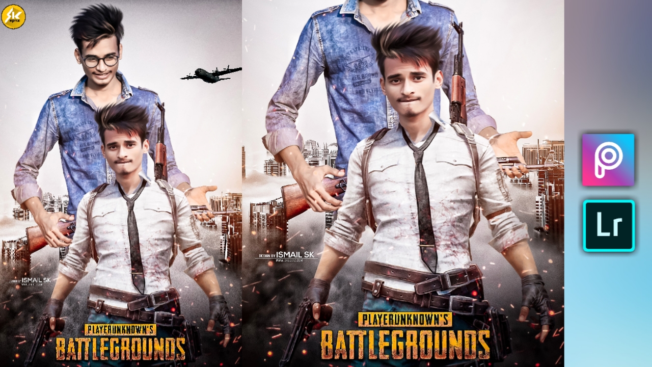 PicsArt PUBG GAME Poster Photo Editing Tutorial SK EDITZ