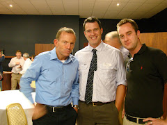 Adam with Tony Abbott and Workmate