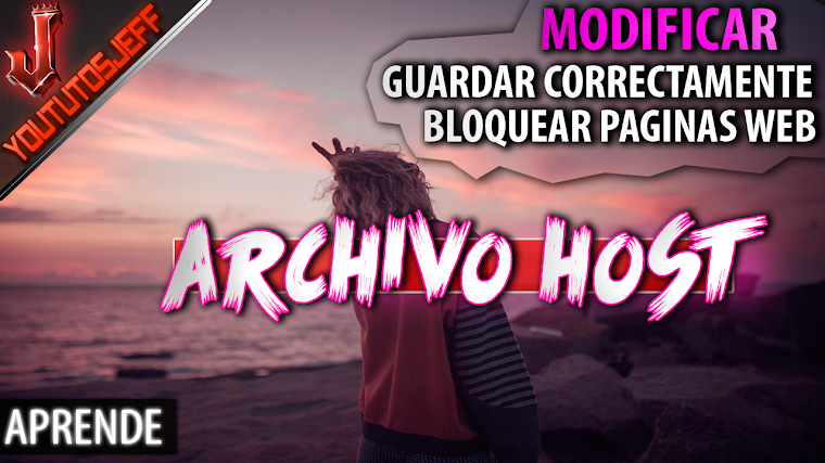 Como modificar el archivo hosts en windows y guardarlo correctamente | Bloquear paginas web
