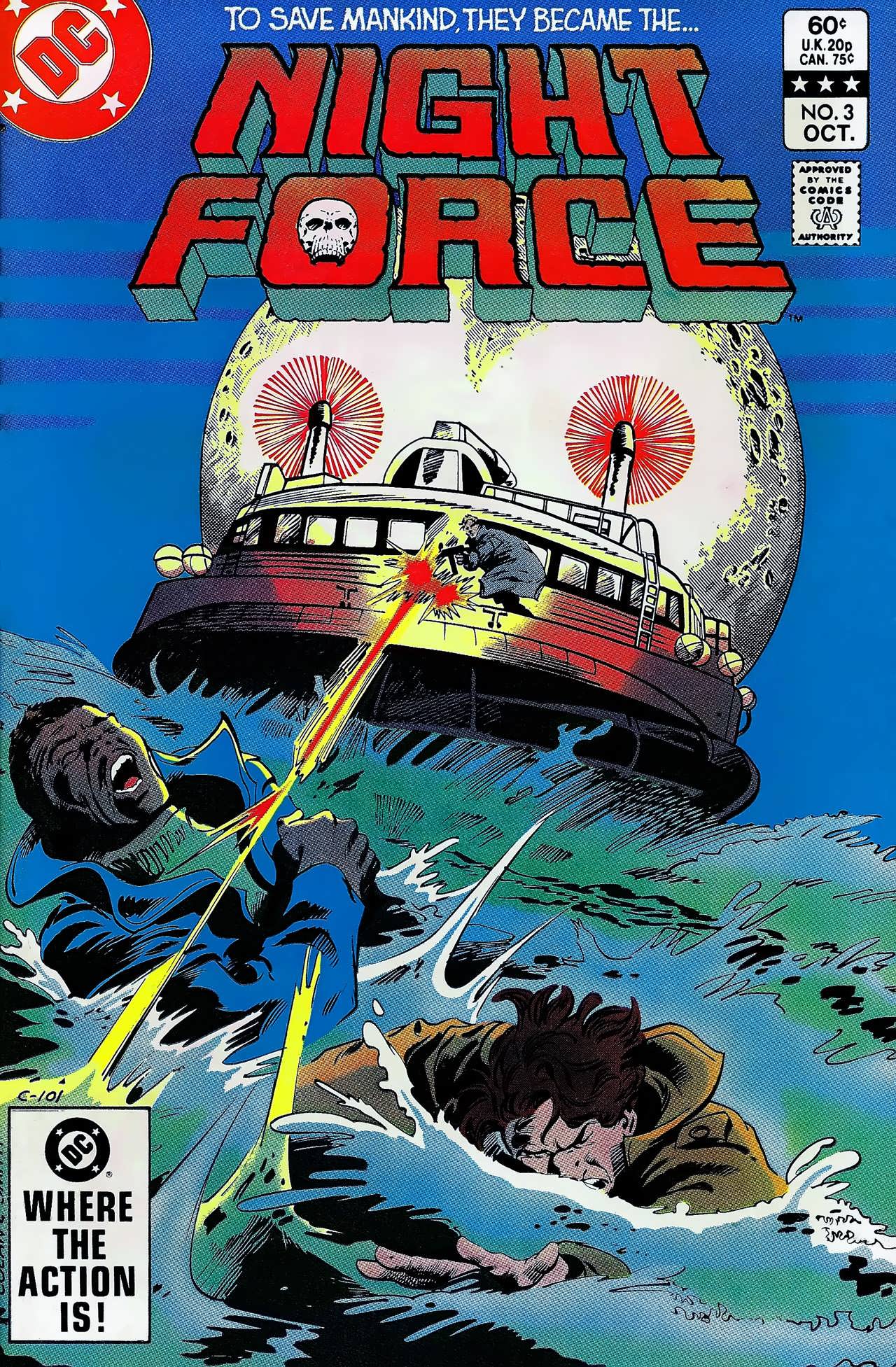 Read online The Night Force comic -  Issue #3 - 1