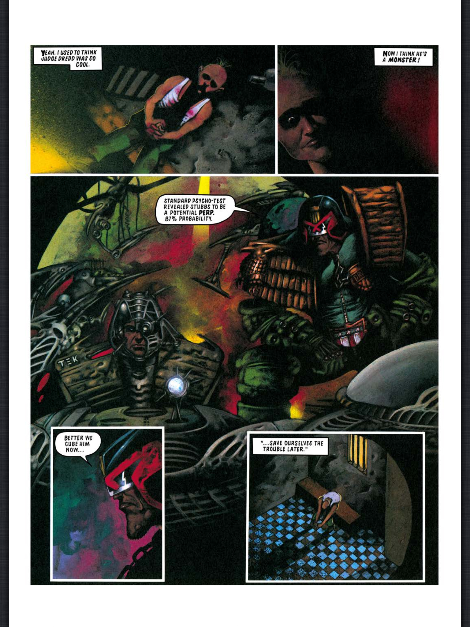 Read online Judge Dredd: The Complete Case Files comic -  Issue # TPB 20 - 108