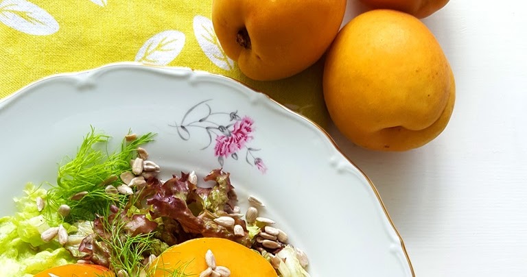 Kulinarikus: Sommerlich fruchtig &amp; frisch: Blattsalat mit Aprikosen und ...