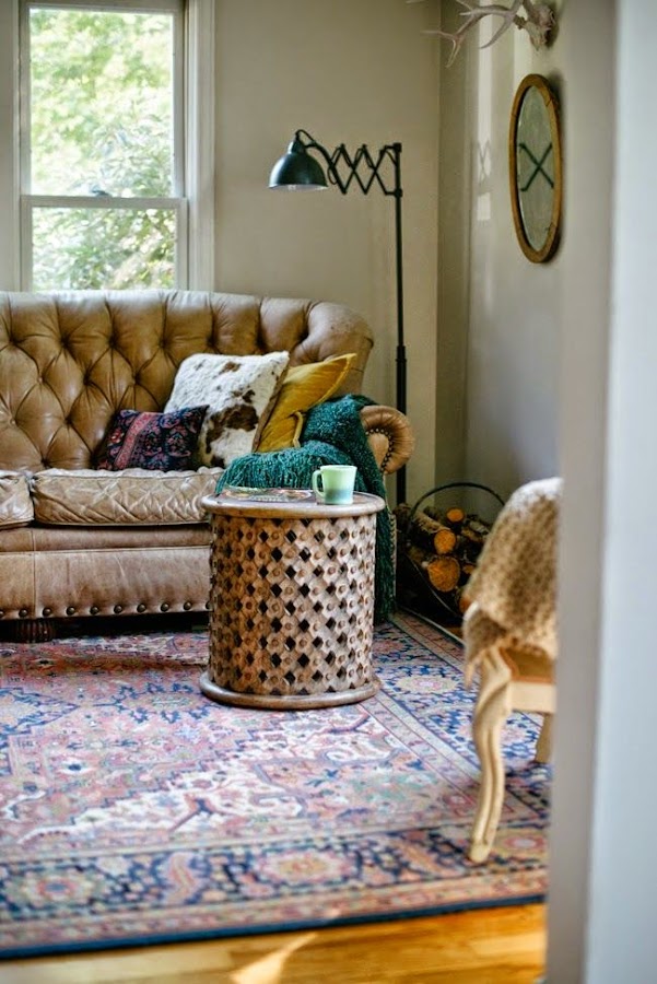 Lampara industrial vintage acordeon de pared para salon