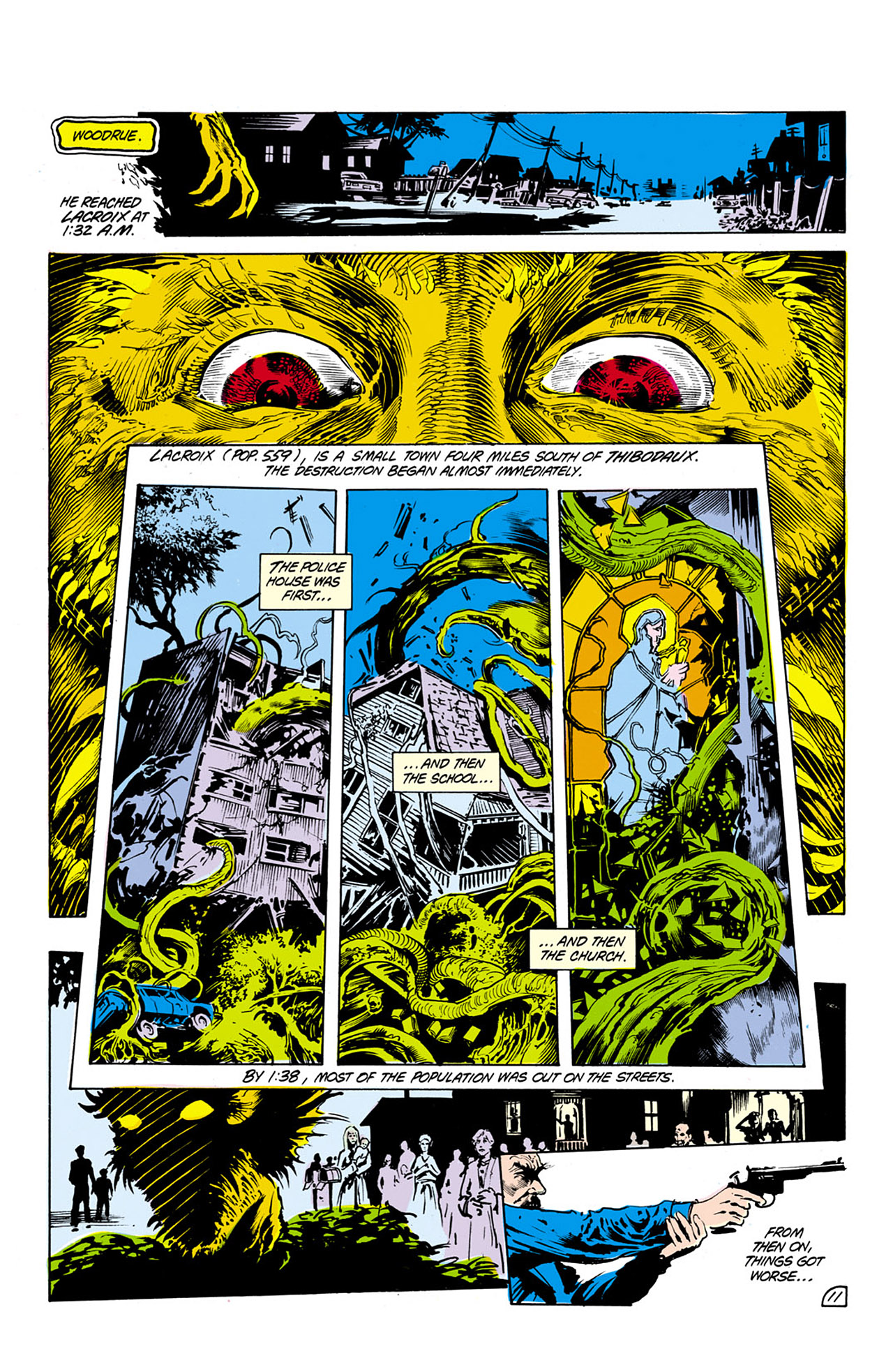 Read online Swamp Thing (1982) comic -  Issue #23 - 11
