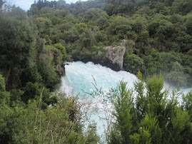 Huka Falls in Taupo, New Zealand