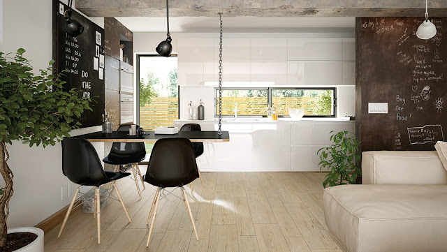 Tile design ideas with Lodge - Born from nature for a contemporary lifestyle