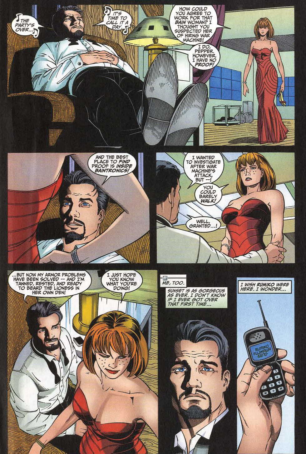 Read online Iron Man (1998) comic -  Issue #18 - 14