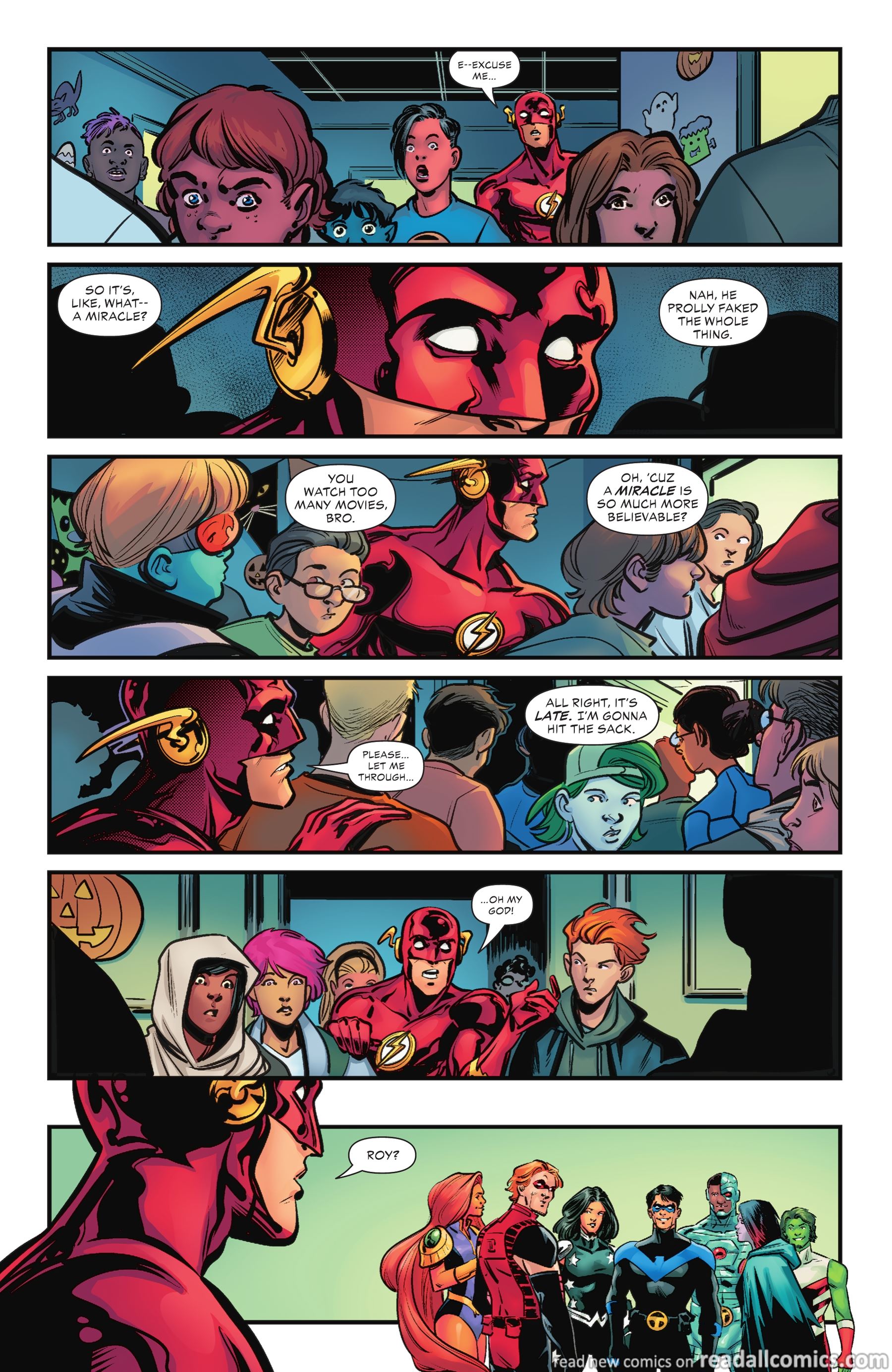 Teen Titans Academy #1 chapter 9 page 3