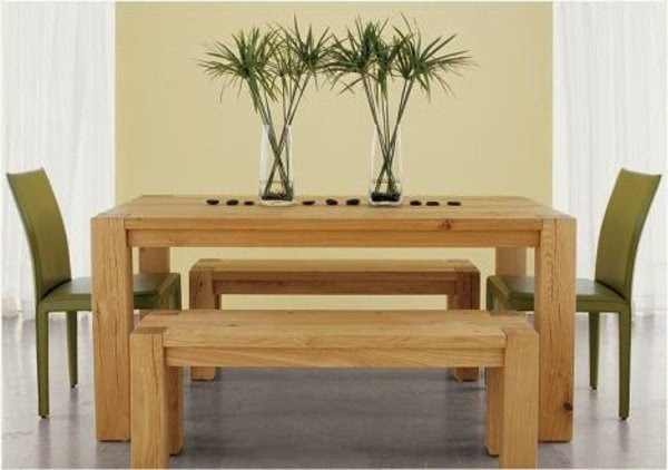 Interesting examples for modern solid wood table
