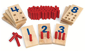 Alternative to Montessori Numbers and Counters for children with special needs