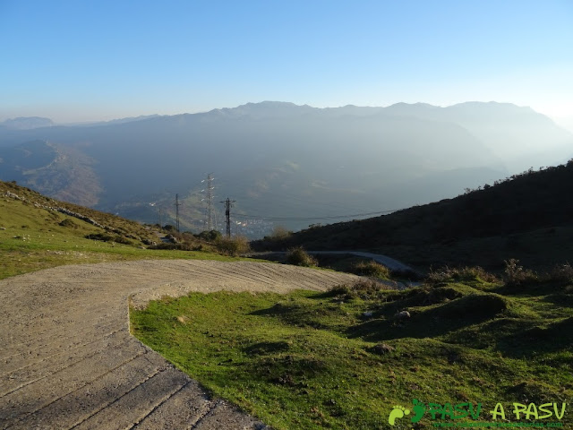 Pista de Llagrés a Alevia