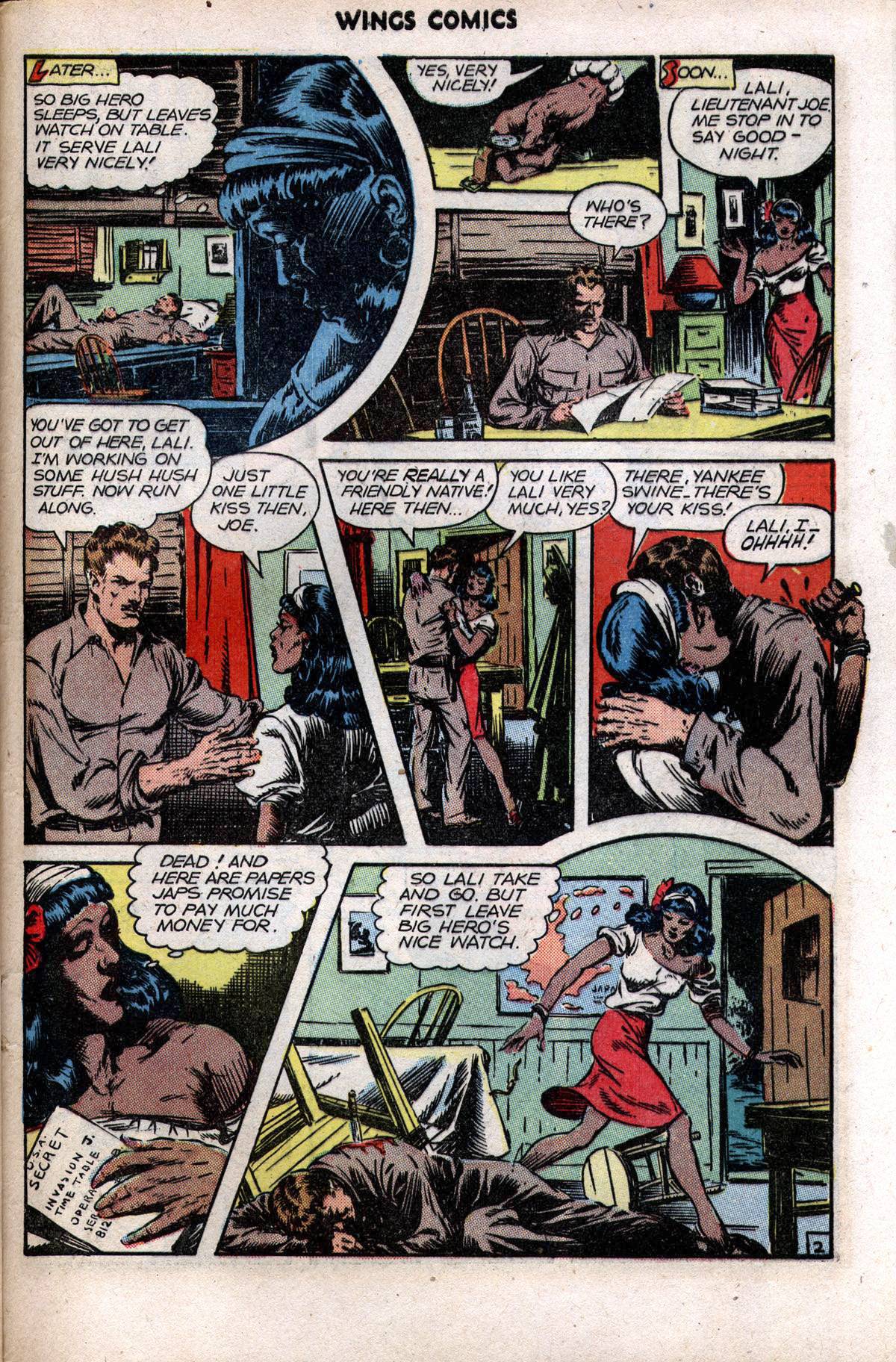 Read online Wings Comics comic -  Issue #76 - 45