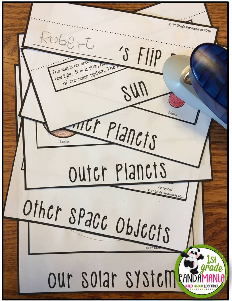 Solar System Activities | 1st Grade Pandamania