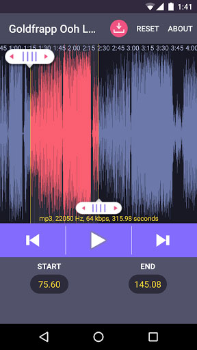 تطبيق Ring Maker MP3 Editor لإنشاء نغماتك الخاصة  لجميع أجهزة الأندرويد