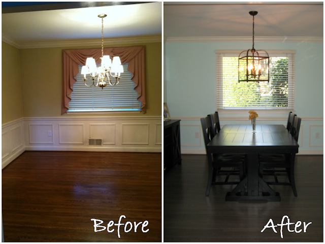 Dining Room Before & After | Meet the B's