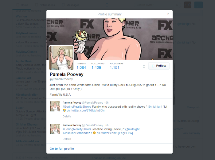 Twitter instant timeline