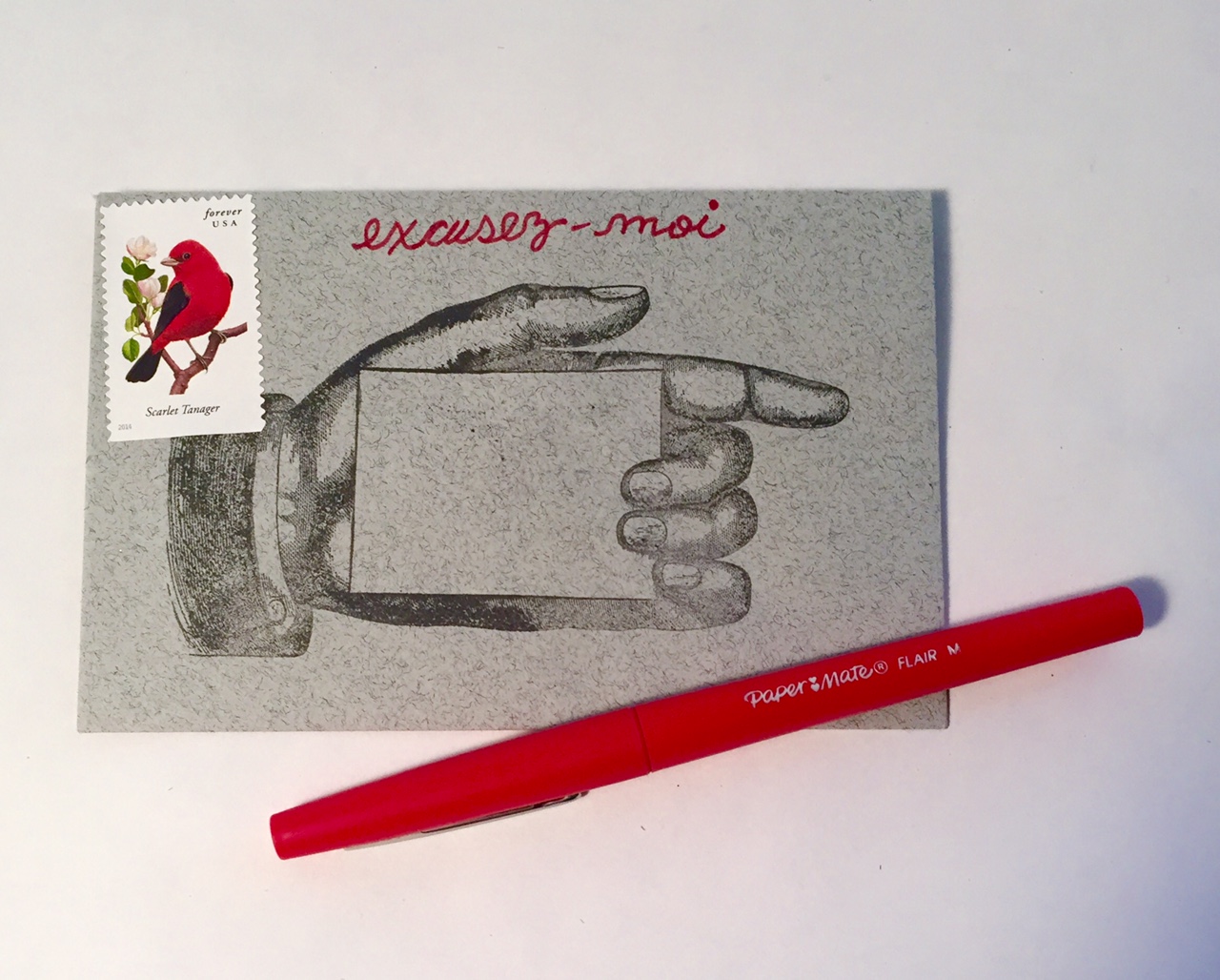 Alton On The Spot: Parisian Poste - A Fun Summer Mail Art Project