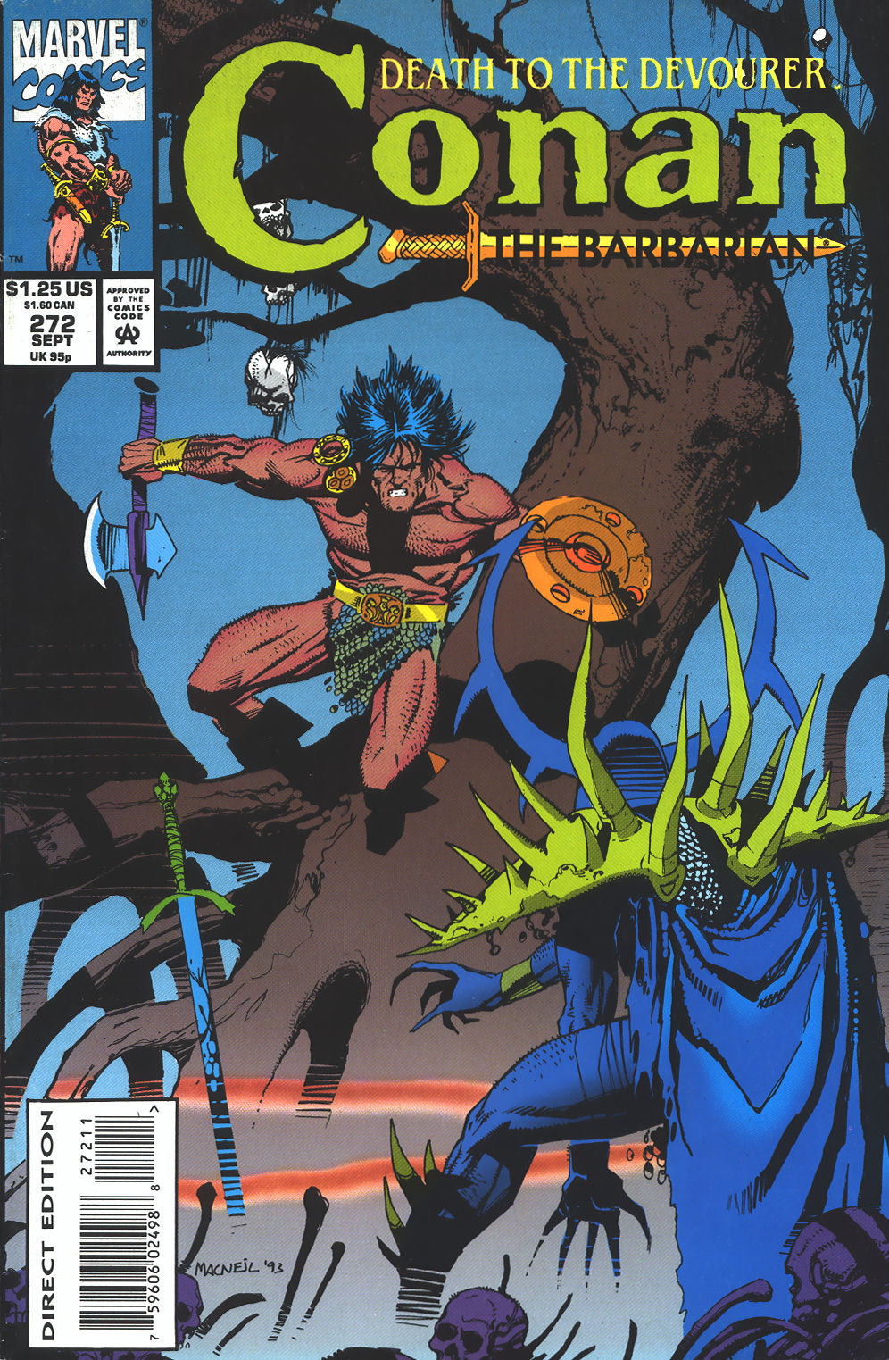 Read online Conan the Barbarian (1970) comic -  Issue #272 - 1