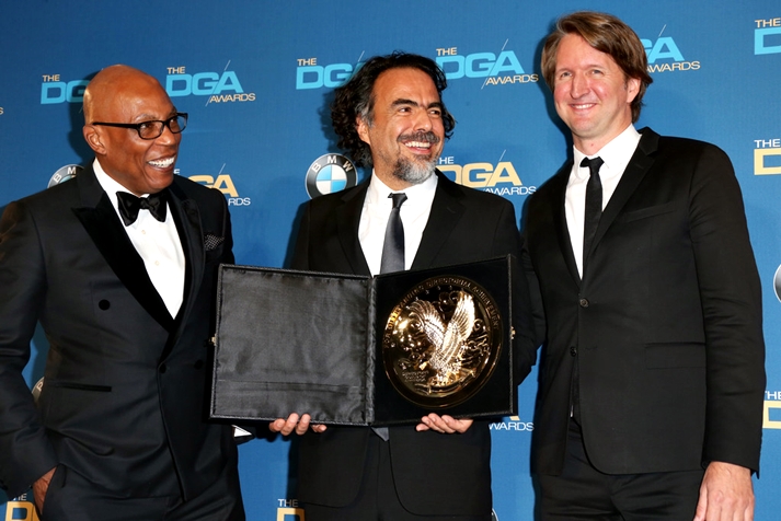 Alejandro G. Iñárritu en la entrega del DGA