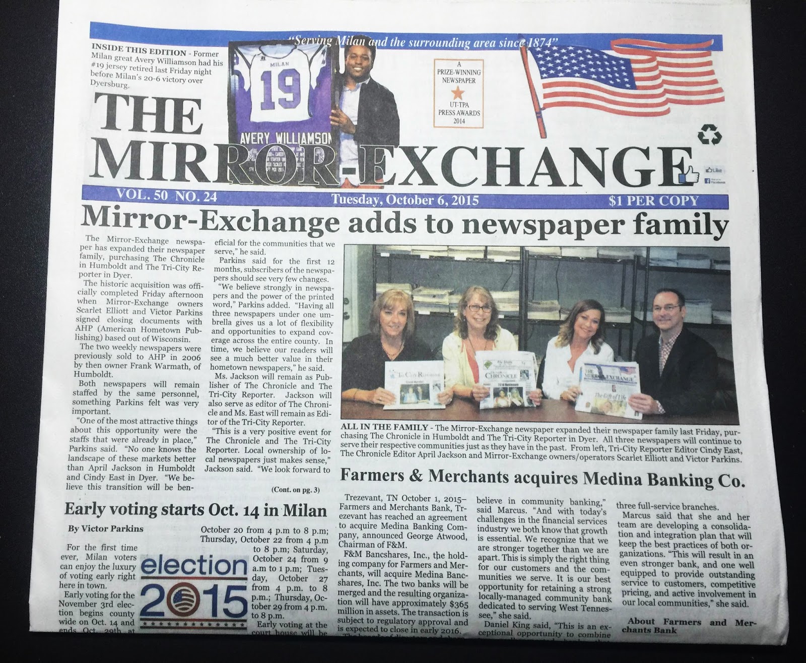 Mr. G's Blog Media matters Milan MirrorExchange makes 'historic