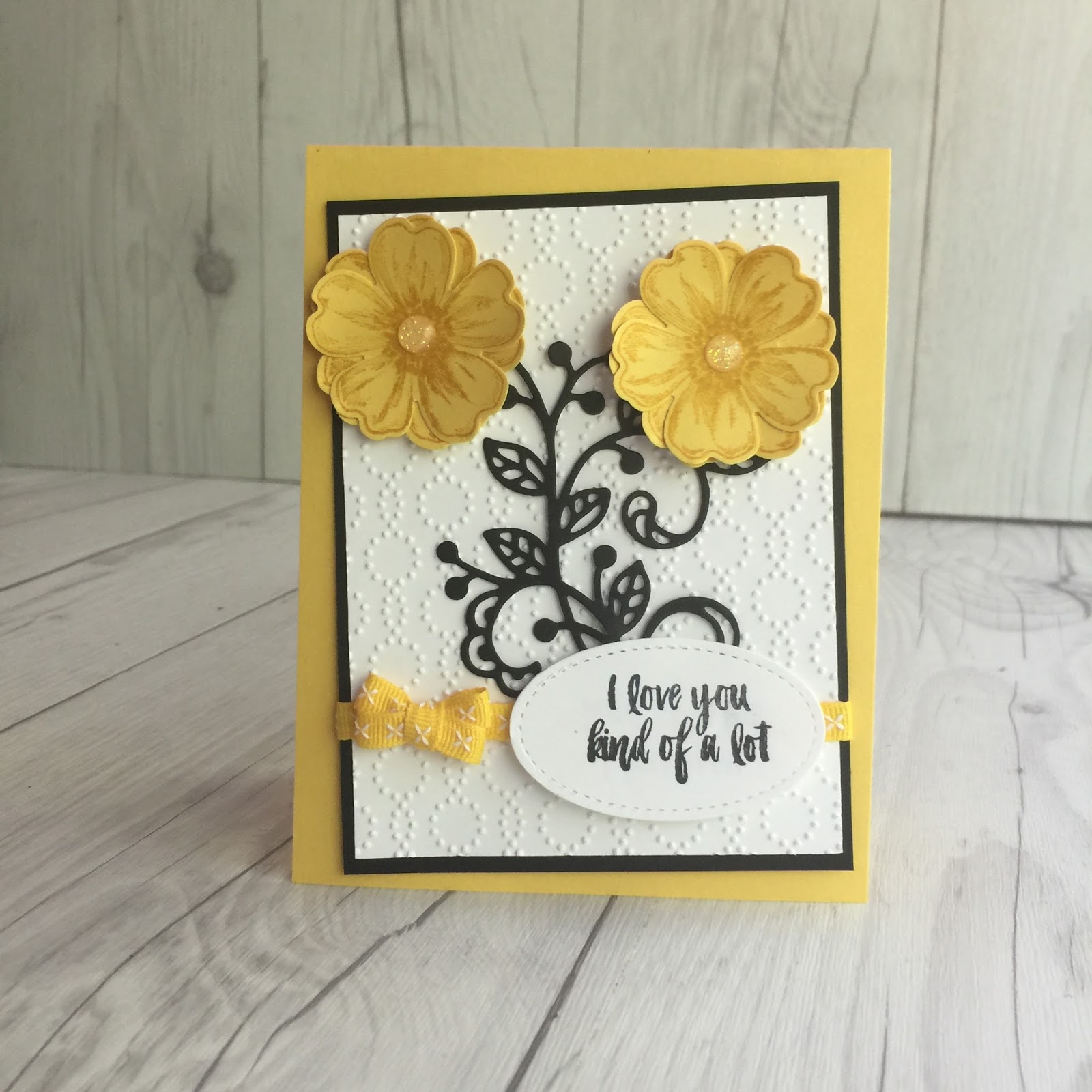 flower shop from stampin' up stamped sophisticates