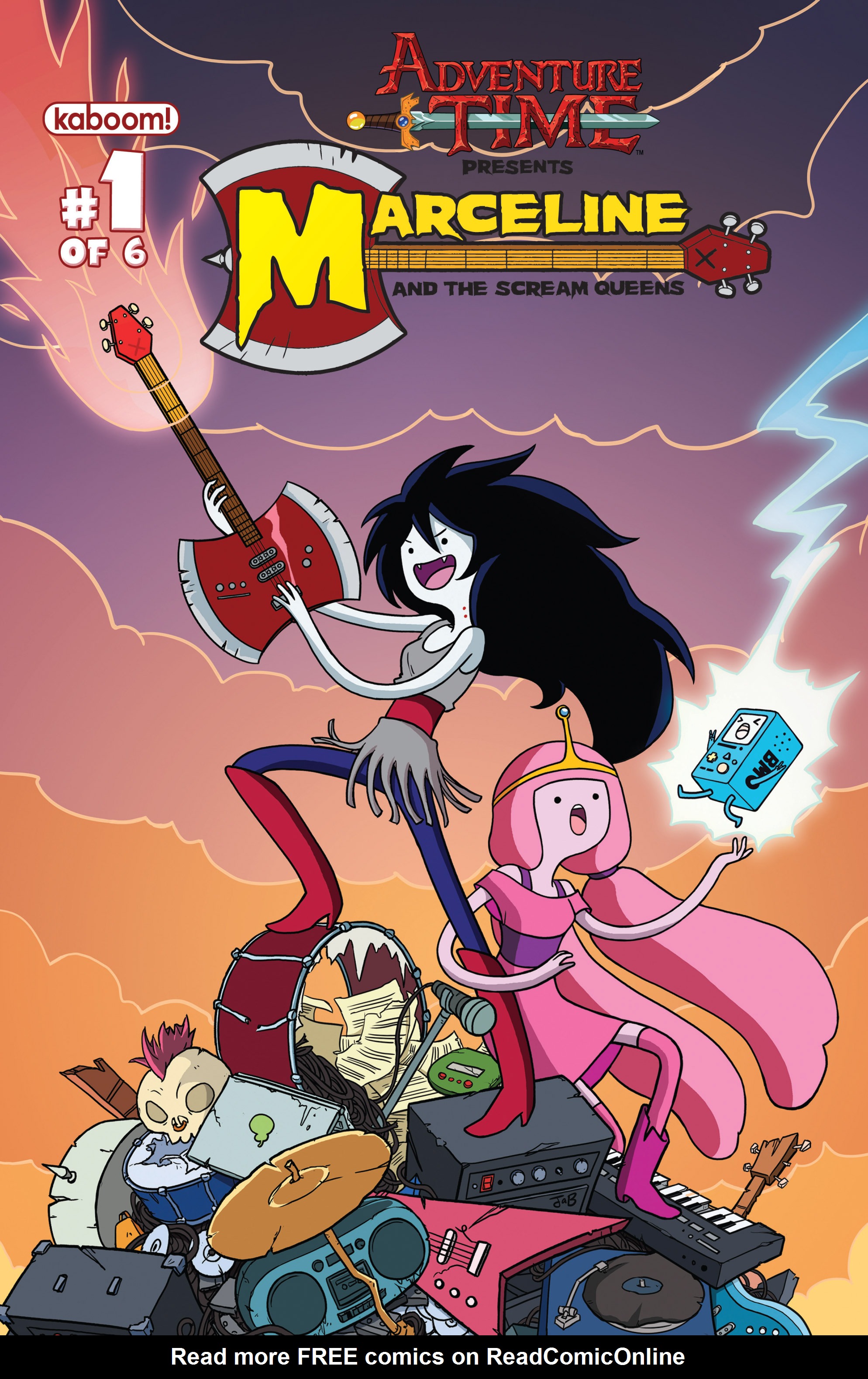 Read online Adventure Time: Marceline and the Scream Queens comic -  Issue #1 - 1