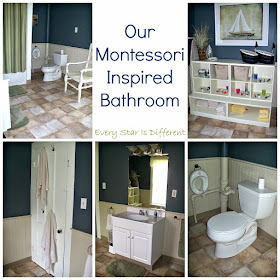 Our Montessori Inspired Bathroom