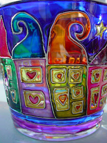 My Hand Painted Glass
