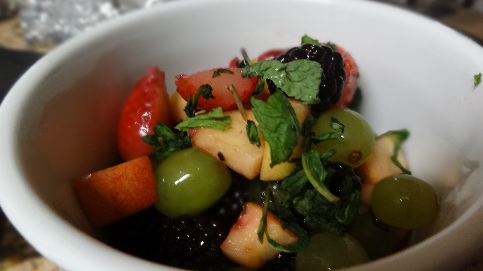 Domesticated Diva Skinny Minny Recipe 1....Grand Marnier Macerated Fruit