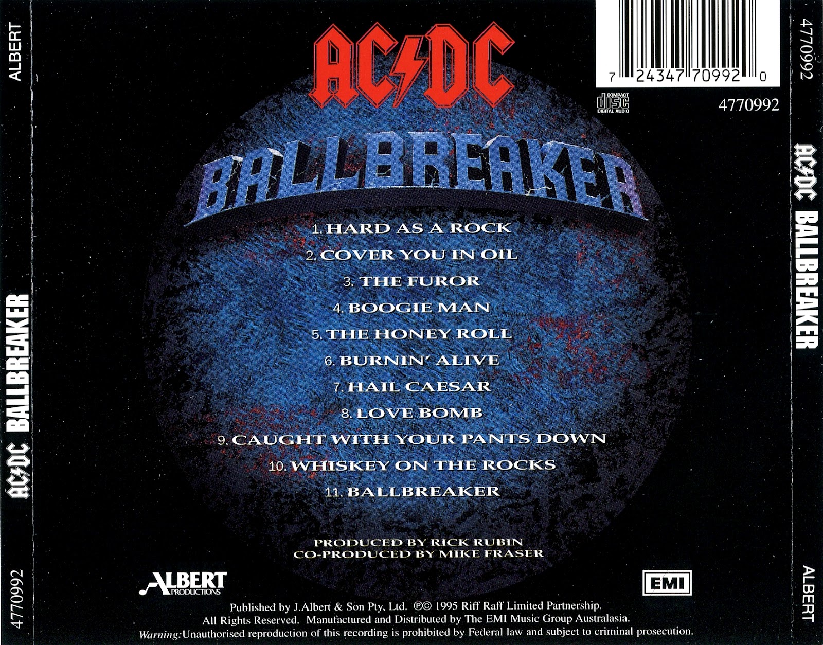 AC/DC - Ballbreaker (1995) ~ mail-4-metal.blogspot