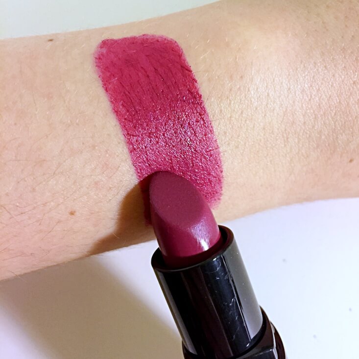 e.l.f. Velvet Matte Lipstick Orchid swatch e.l.f. Velvet Matte Lipstick Orchid