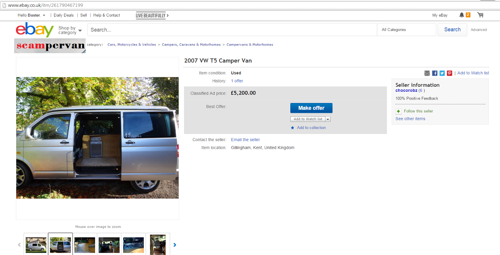 vw t5 camper for sale ebay
