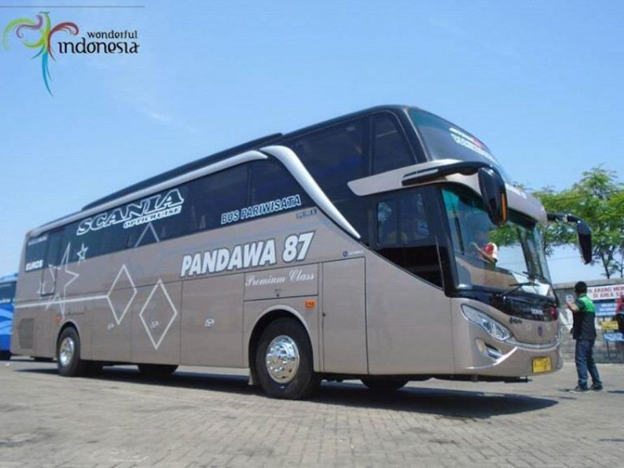 Foto Bis Pandawa 87 Scania Jetbus 2 Premium Class 