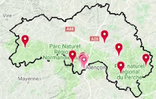Carte des EPN Normands
