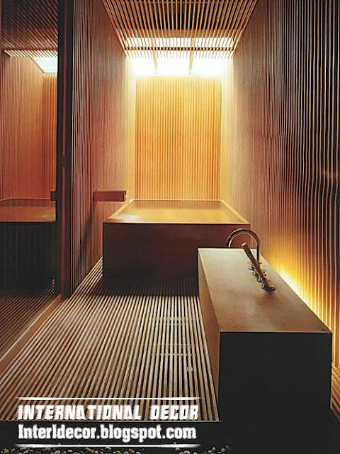 wooden bathroom
