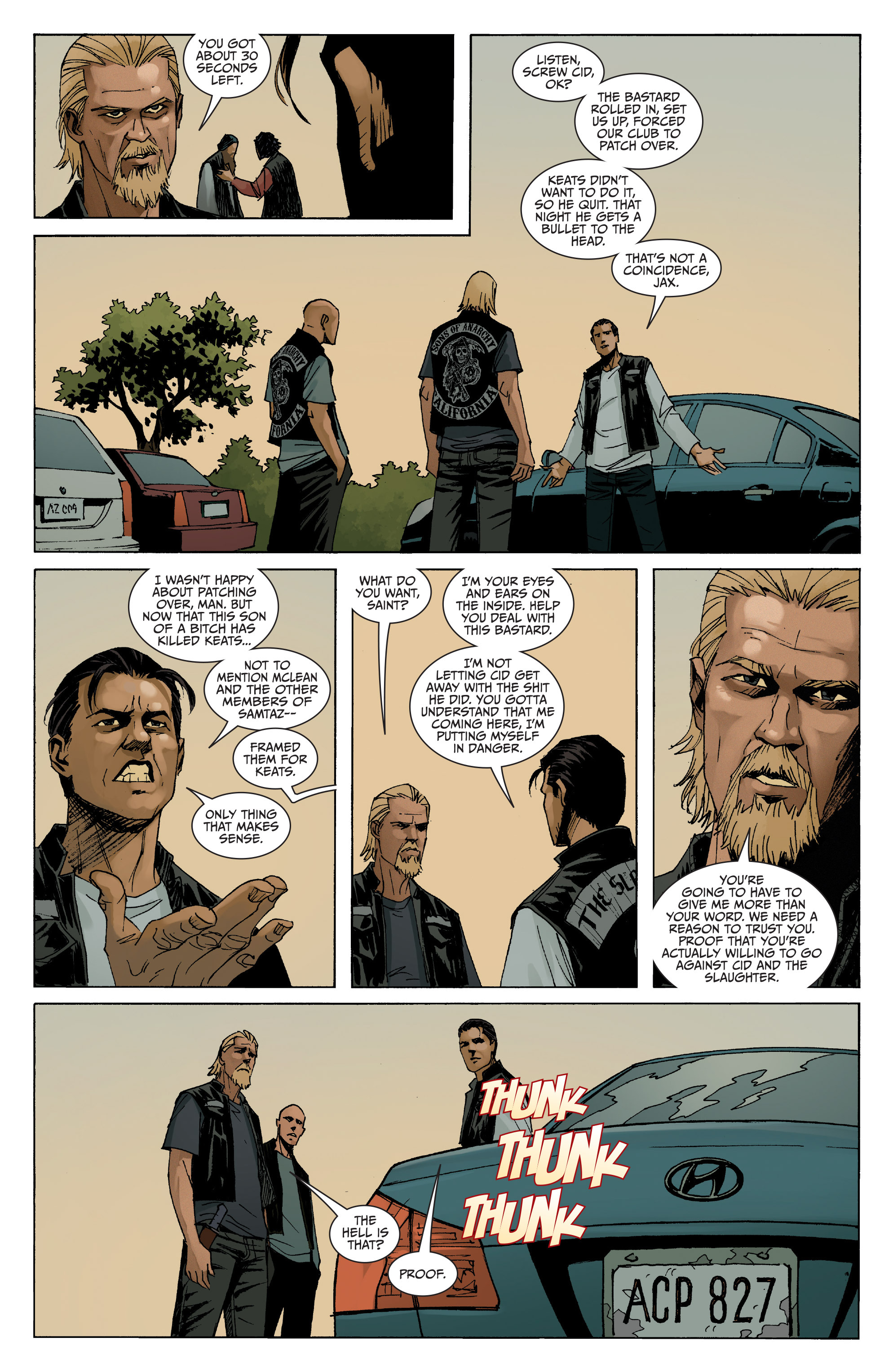 Read online Sons of Anarchy comic -  Issue #13 - 9