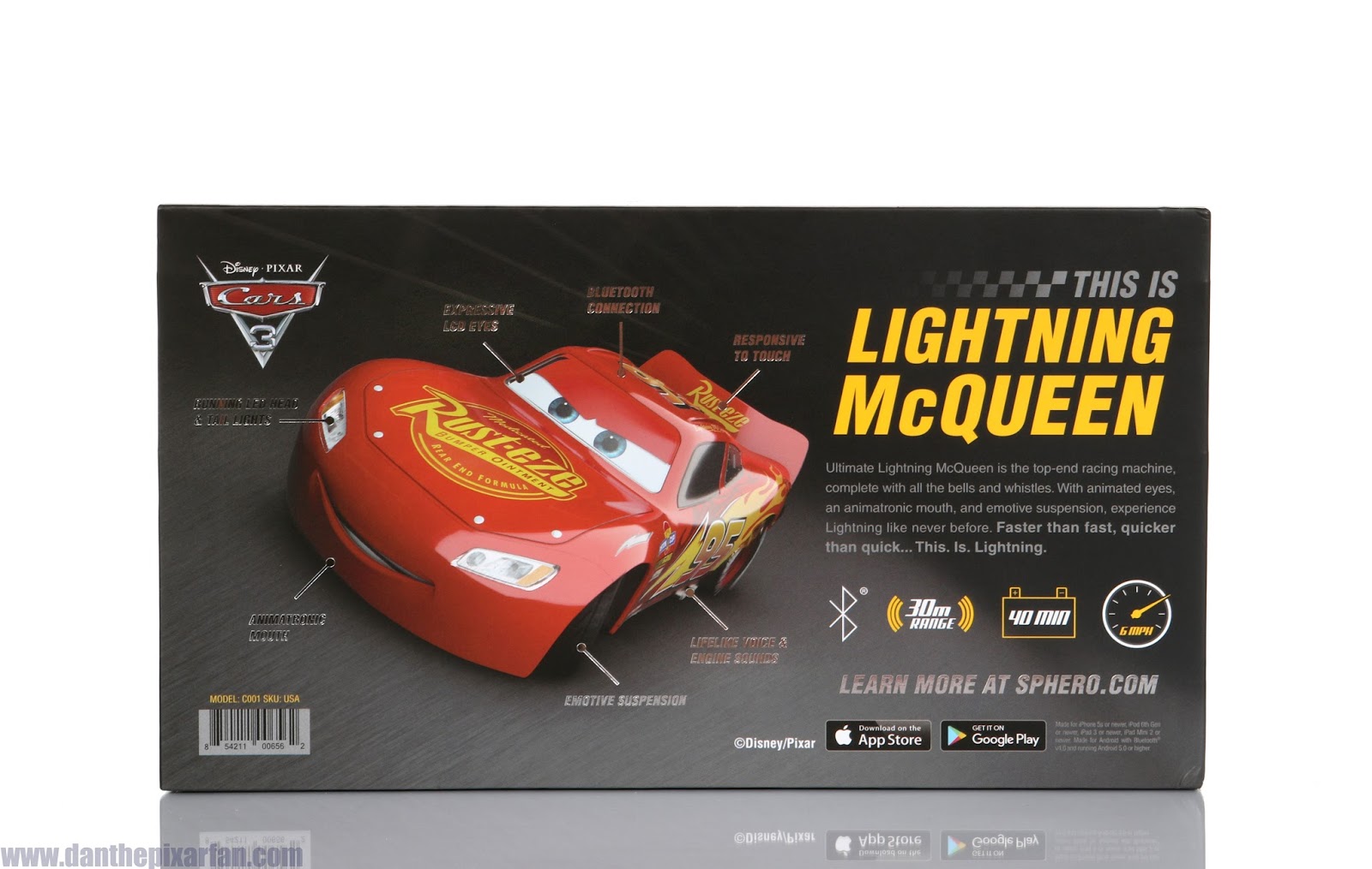 Cars 3 Sphero Ultimate Lightning McQueen Review 