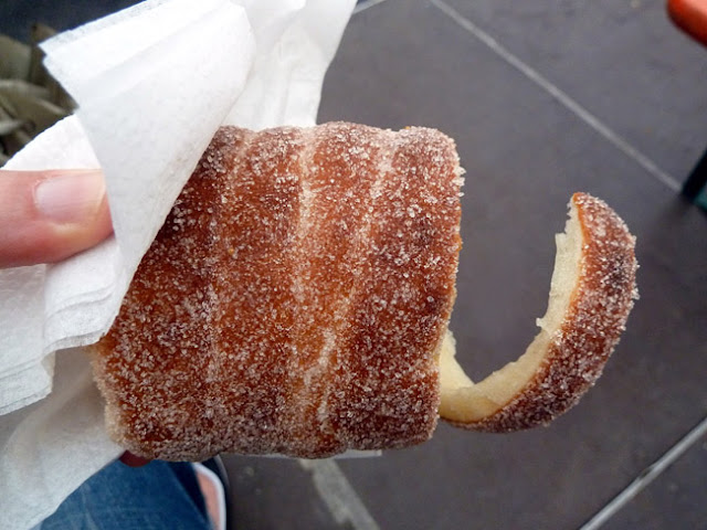 ann und für sich: Kaminkuchen im Regen