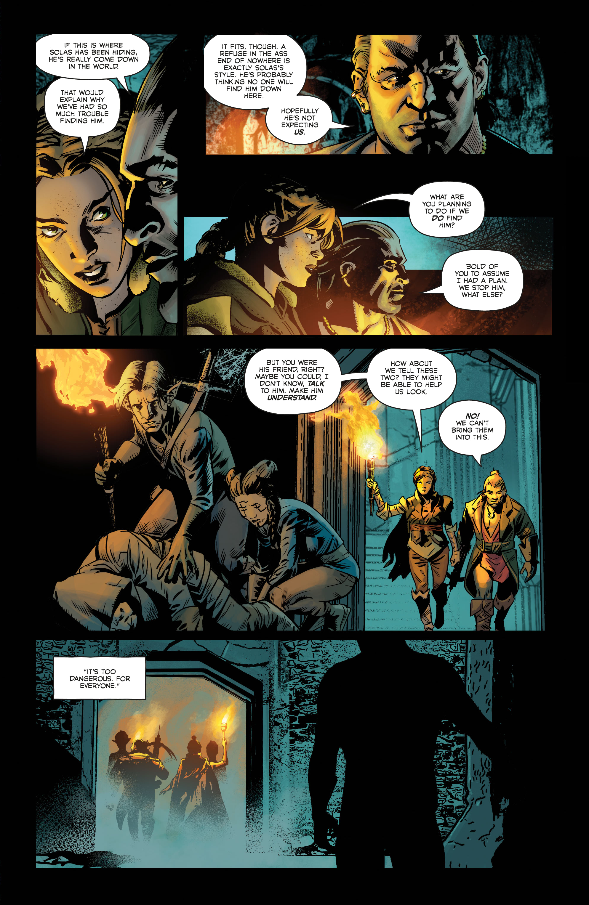 Read online Dragon Age: The Missing comic -  Issue #1 - 7