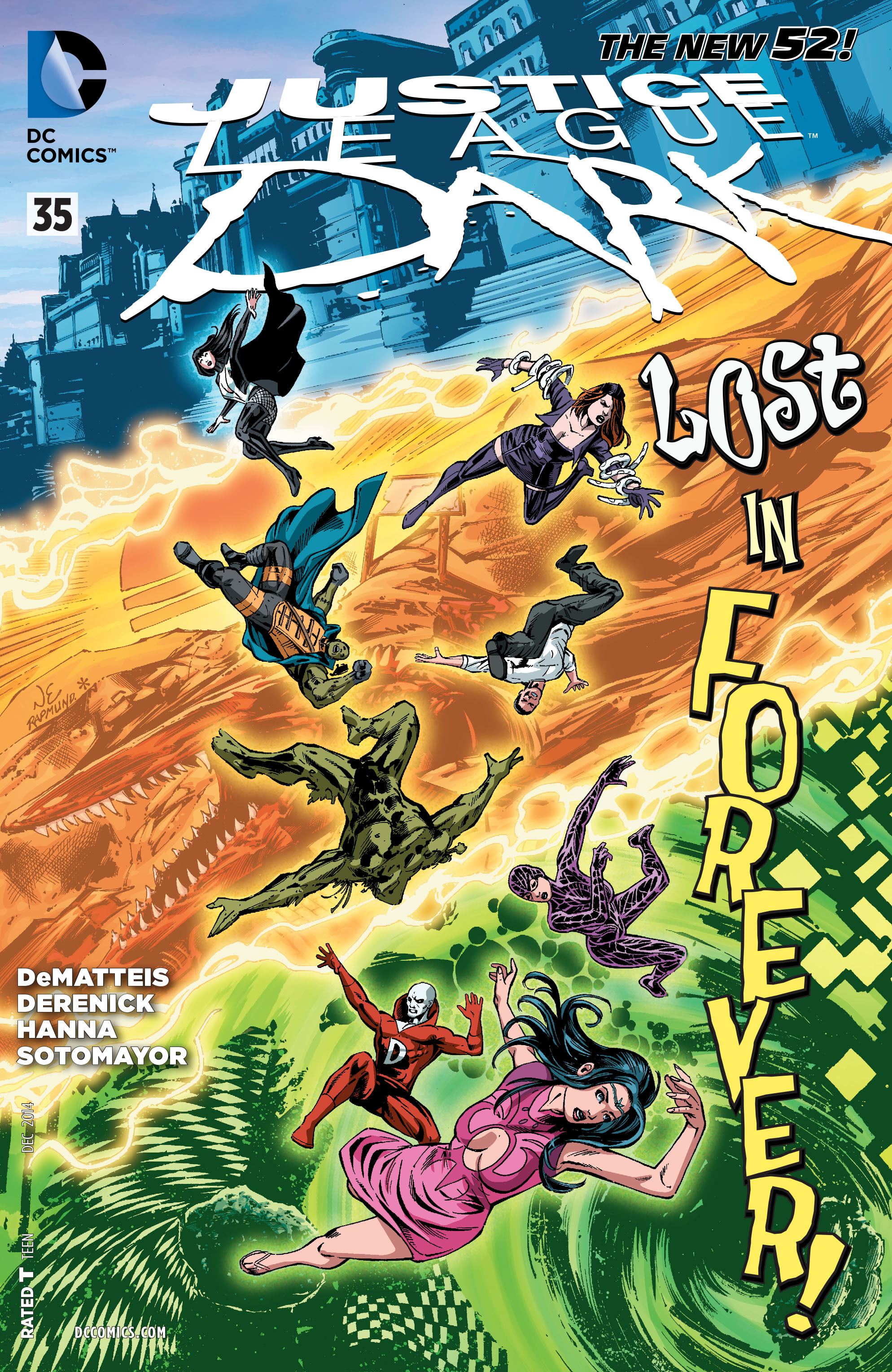 Read online Justice League Dark comic -  Issue #35 - 1