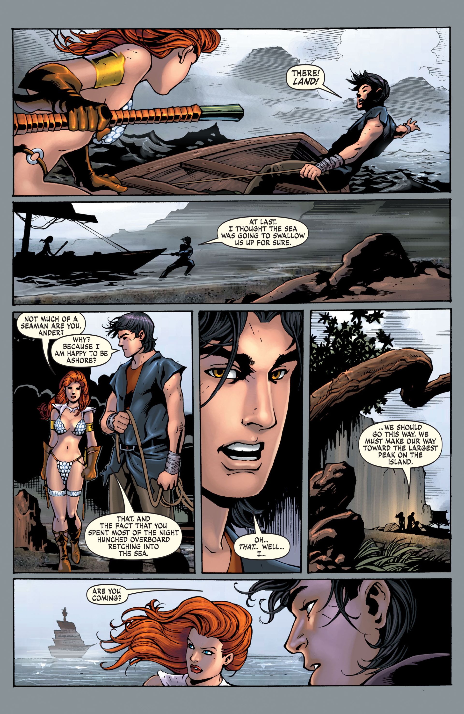 Red Sonja (2005) issue 7 - Page 11